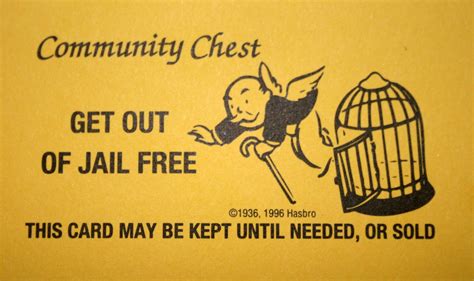 The Get Out of Jail Free Card .